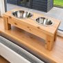 raised dog bowl Image 2