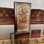Retro Celtic Art Copper Wall Plaque Eddie O'Neill Handwrought Mural Fuchsia Flower Image 10