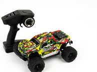 main image for ad RC remote control  Car 45 km/h, 1:18, 2 Batteries, 4x4, 100 m, Monster Truck, RTR Buggy Vehicle Truck Remote Controlled Model Car