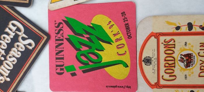 20 x vintage beer mats ,nice collection,,see pictures for condition ,sold as seen ,price includes post to anywhere in Ireland thank you, Job lot