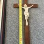 Vintage Sacred Heart Picture & Crucifix Image 4