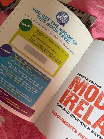 Modern Ireland and Modern Europe documents resource books LC