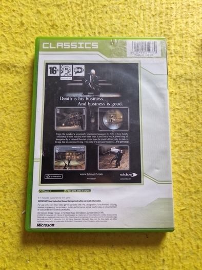 Hitman 2 Xbox Original Games Original