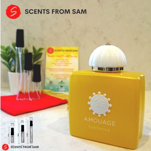 Amouage Sunshine Woman | Niche Fragrance Sample | Authentic Perfume