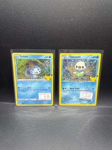 Sobble 24/25 | Oshawott 21/25 Pokemon Cards