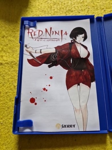 Red Ninja end honour  PlayStation 2 ps2 games Original