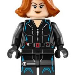 Lego Super Heroes  Black Widow minifigure