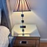 Mirrored bedside lockers - Almost New - very good condition Image 3
