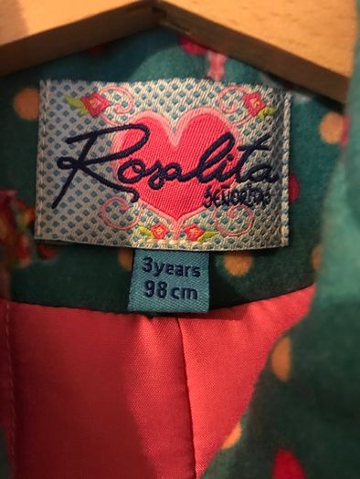 Girls Rosalita Senorita and Tesco coats Age 3