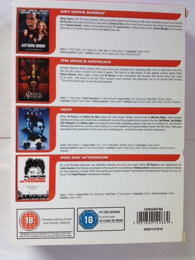 Al Pacino 4 Movie Boxset [Movie DVDx4]