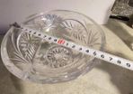 Tipperary Cut CRYSTAL, Vintage, Hand Blown, Salad Bowl, Gatsby Glamour.No.25