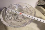 Tipperary Cut CRYSTAL, Vintage, Hand Blown, Salad Bowl, Gatsby Glamour.No.25