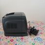 Vintage I-TEL 5" Black & White Portable CRT TV + AM/FM Radio Receiver (Model 0081) Image 6