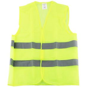New High Visibility Working Safety Vest Reflective Jacket High Viz XXL #895