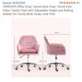 Pink Swivel chair Image 2