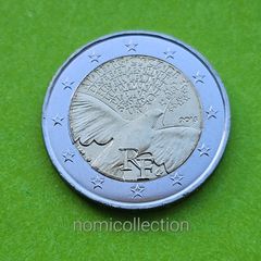 France 2015 year Uncirculated 2 Euro coin.
