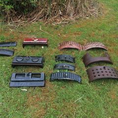 Lot:Vintage Cast Iron Fire Fronts