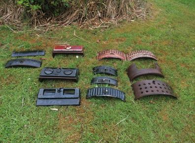 Lot:Vintage Cast Iron Fire Fronts