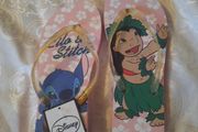 disney lilo and stitch flip flops