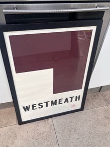 Westmeath GAA Framed Print - County Colours - Caman Studio