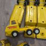 Vintage 1970s Tiny Tonka Pressed Steel Truck & Lowboy Trailer Image 6