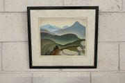 John Luke Print in the Mournes of a 1936 painting from The Ulster Museum