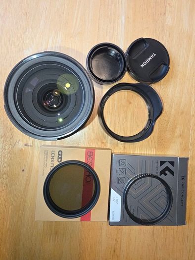 Sony a6400, Tamron 17-70mm f2.8, SmallRig cage, K&F UV filter & Beschoi Variable 2-400 ND filter