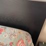 King size bed frame with drawers in Black Image 3