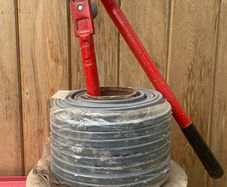 Electrical cables and Pipe bender