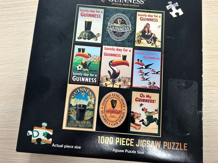 Guinness 1000 piece jigsaw