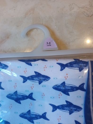 F&F  Baby Boy Pyjamas X 2 Pairs.   Age 3-6 months.  B.N.W.T