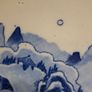 Antique Chinese porcelain blue and white plate 1890 Image 5