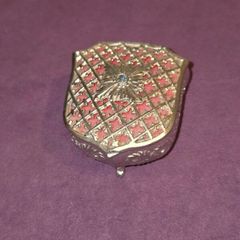 Vintage Japanese Silver Jewellery Box