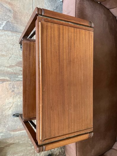 Antique Art Deco Metamorphic Side Table Tea Trolley 1920s