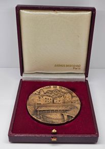 France Medal Ville De Tonnerre Bronze Tonnerre - Nenagh 1991 May 4