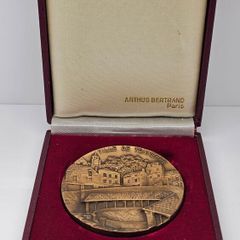 France Medal Ville De Tonnerre Bronze Tonnerre - Nenagh 1991 May 4