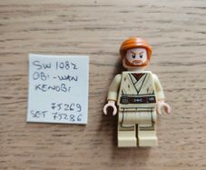 lego sw1082 obi-wan kenobi, set 75269, 75286