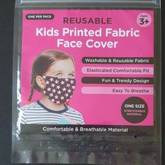 BNIP - A Reusable Childs Fabric Mask - #