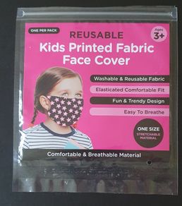 BNIP - A Reusable Childs Fabric Mask - #