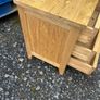 Solid Oak Bedside Lockers Image 3