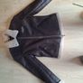Arnani jeans faux leather jacket Image 2