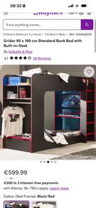Gaming bed