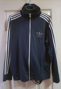 Original 70's/80's Vintage Adidas Tracksuit Top and Bottoms Britpop/Oasis