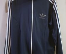 Original 70's/80's Vintage Adidas Tracksuit Top and Bottoms Britpop/Oasis