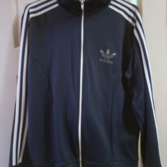 Original 70's/80's Vintage Adidas Tracksuit Top and Bottoms Britpop/Oasis