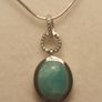 Lovely Quality Amazonite Pendant and Chain Image 7