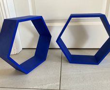 Floating wall shelf