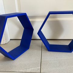 Floating wall shelf