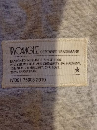 TwoAngle Paris 2PAC T-shirt ((Immaculate Size UK M))