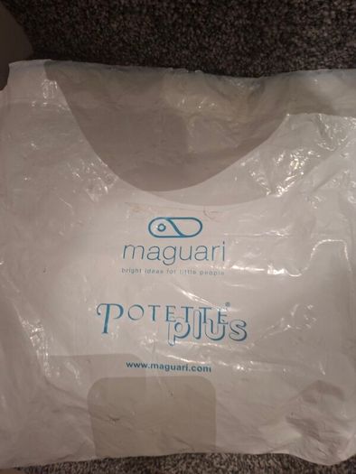 POTETTE Travel Potty & New Liners and Travel Potty